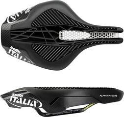 Велосипедное сиденье Selle Italia Kronos Tekno Flow L, черное цена и информация | Седла для велосипедов и чехлы на сиденья | pigu.lt