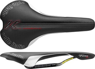 Dviračio balnelis Selle Italia Flite Kit Carbonio L, juodas kaina ir informacija | Selle Italia Sportas, laisvalaikis, turizmas | pigu.lt