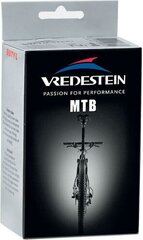 Велосипедная камера Vredestein MTB 26/27,5 x 1.75-2.35 (47/60-559/584), чёрная цена и информация | Покрышки, шины для велосипеда | pigu.lt