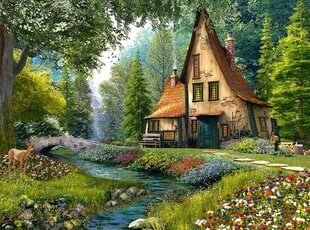 Castorland dėlionė Toadstool Cottage, 2000 detalių kaina ir informacija | Dėlionės (puzzle) | pigu.lt