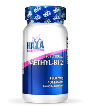 Пищевая добавка Haya Labs Methyl B-12 100 табл. цена и информация | Витамины | pigu.lt