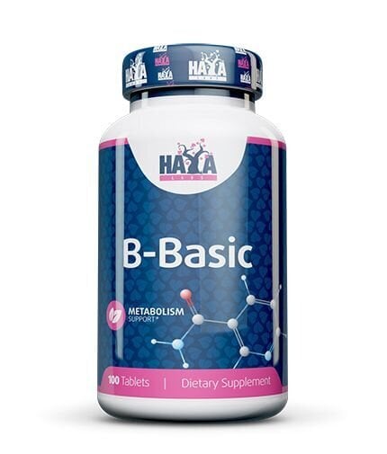 Haya Labs B-Basic 100 tab. kaina ir informacija | Vitaminai | pigu.lt