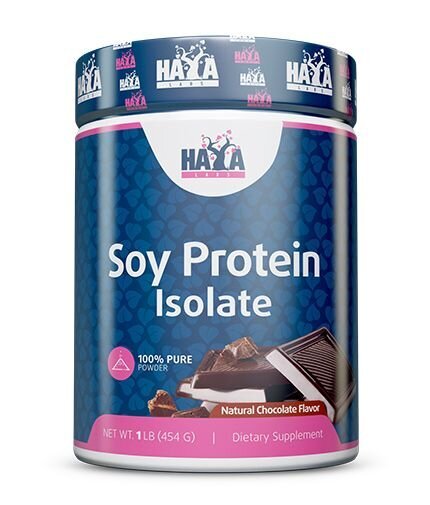 Baltymai Haya Labs 100% Soy Protein Isolate 454 g. kaina ir informacija | Baltymai | pigu.lt