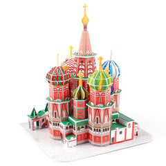 3D dėlionė CubicFun Šv. Bazilijaus katedra kaina ir informacija | Dėlionės (puzzle) | pigu.lt