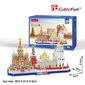 3 D dėlionė CubicFun City Line Moskwa, 204 detalės kaina ir informacija | Dėlionės (puzzle) | pigu.lt