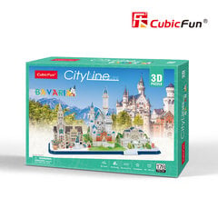 3D dėlionė CubicFun Bavaria, 178 d. kaina ir informacija | CubicFun Vaikams ir kūdikiams | pigu.lt