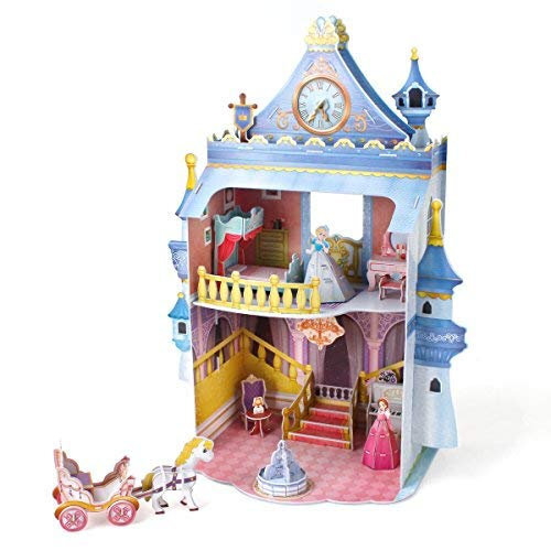 3D dėlionė CubicFun Fairytale Castle, 81 detalė цена и информация | Dėlionės (puzzle) | pigu.lt