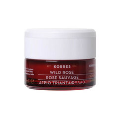 Veido kremas Korres Wild Rose Brightening Revitalizing Night Cream, 40ml kaina ir informacija | Veido kremai | pigu.lt