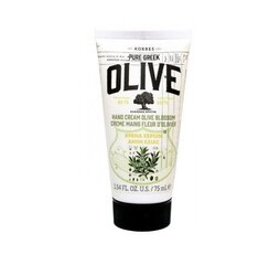 Крем для рук Korres Pure Greek Hand Cream Olive Blossom, 250 мл цена и информация | Кремы, лосьоны для тела | pigu.lt
