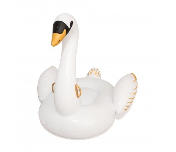 Pripučiamas plaustas Bestway Luxury Swan, 169x169 cm kaina ir informacija | Pripučiamos ir paplūdimio prekės | pigu.lt