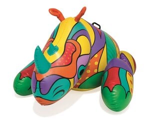 Pripučiamas vandens žaislas Bestway POP Rhino, 201x102 cm kaina ir informacija | Pripučiamos ir paplūdimio prekės | pigu.lt