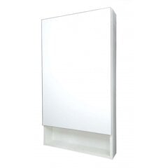 Pakabinama spintelė su veidrodžiu 05003 E50, balta kaina ir informacija | Vonios spintelės | pigu.lt