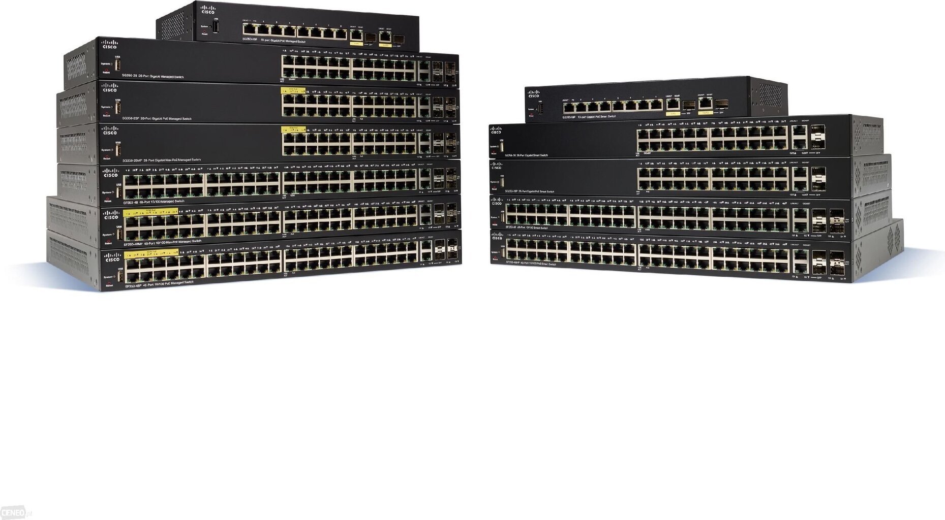 Cisco SF352-08P-K9-EU kaina ir informacija | Komutatoriai (Switch) | pigu.lt