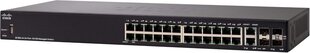 Cisco SF350-24-K9-EU kaina ir informacija | Komutatoriai (Switch) | pigu.lt