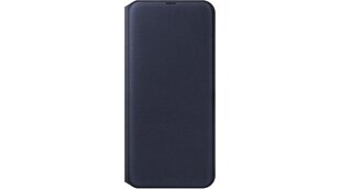 Samsung Wallet Cover EF-WA505 Flip cover Samsung Galaxy A50 Black kaina ir informacija | Telefono dėklai | pigu.lt