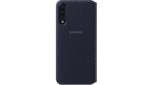 Samsung Wallet Cover EF-WA505 Flip cover Samsung Galaxy A50 Black цена и информация | Чехлы для телефонов | pigu.lt