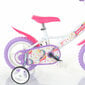 Dviratukas vaikams Bimbo Bike 12", baltas цена и информация | Dviračiai | pigu.lt