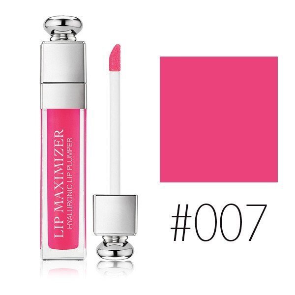 Lūpas putlinantis blizgis Dior Addict Lip Maximizer 6 ml, 007 Raspberry kaina ir informacija | Lūpų dažai, blizgiai, balzamai, vazelinai | pigu.lt