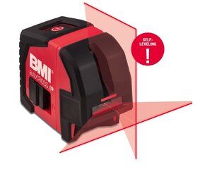 Крестовой лазерный нивелир BMI autoCROSS 4R цена и информация | BMI Сантехника, ремонт, вентиляция | pigu.lt