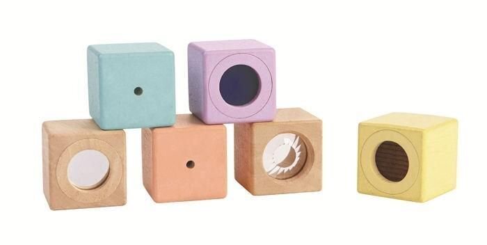 Lavinamoji primonė PlanToys Sensory Blocks kaina ir informacija | Konstruktoriai ir kaladėlės | pigu.lt