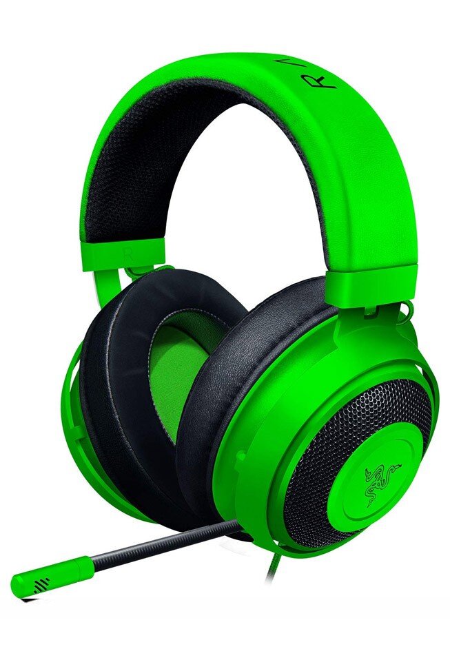 Razer Kraken Green цена и информация | Ausinės | pigu.lt