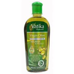 Aliejus plaukams DABUR su grynu alyvuogių aliejumi, 200 ml цена и информация | Средства для укрепления волос | pigu.lt