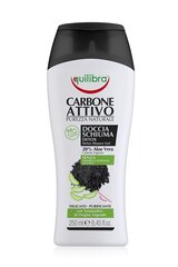 Dušo želė Equilibra Carbo Detox Aloe Vera 250 ml kaina ir informacija | Dušo želė, aliejai | pigu.lt