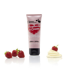 Minkštinamasis rankų losjonas I Love... Strawberries & Cream 75 ml kaina ir informacija | Kūno kremai, losjonai | pigu.lt