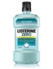 Жидкость для полоскания полости рта Listerine Zero Mild Mint 250 мл цена и информация | Зубные щетки, пасты | pigu.lt