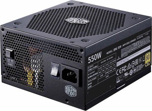 Cooler Master V550 Gold Semi-Fanless цена и информация | Maitinimo šaltiniai (PSU) | pigu.lt