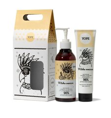 Набор средств по уходу за волосами Yope Mleko Owsiane: шампунь 300 мл + кондиционер 170 мл цена и информация | Шампуни | pigu.lt