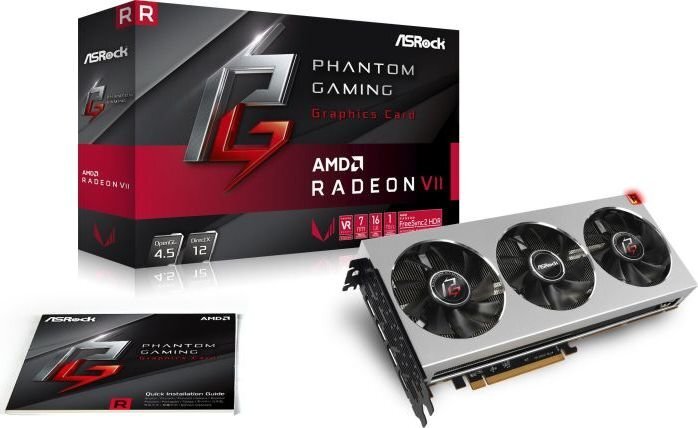 ASRock AMD Phantom Gaming X Radeon VII 16G kaina ir informacija | Vaizdo plokštės (GPU) | pigu.lt