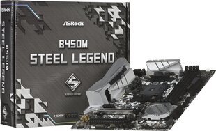 ASRock B450M Steel Legend цена и информация | Материнские платы | pigu.lt