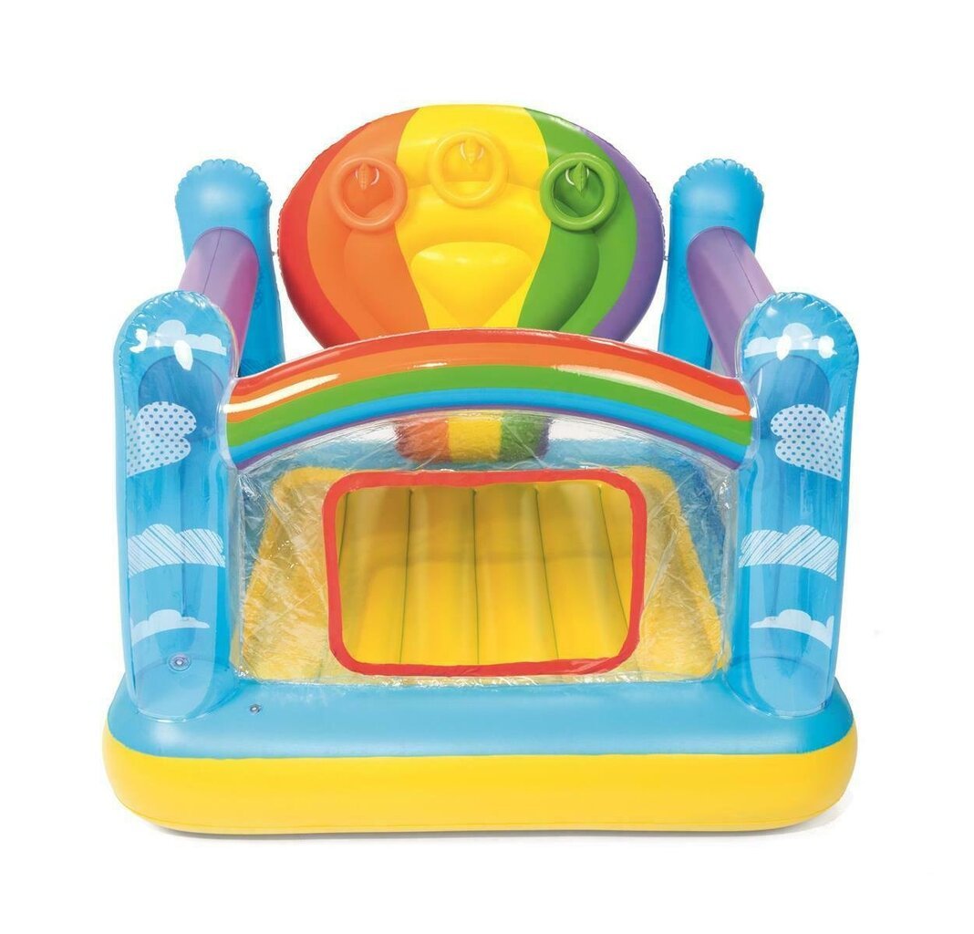 Pripučiamas batutas Bestway Jumpin' Balloon Bouncer, 175x173x137 cm kaina ir informacija | Pripučiamos ir paplūdimio prekės | pigu.lt