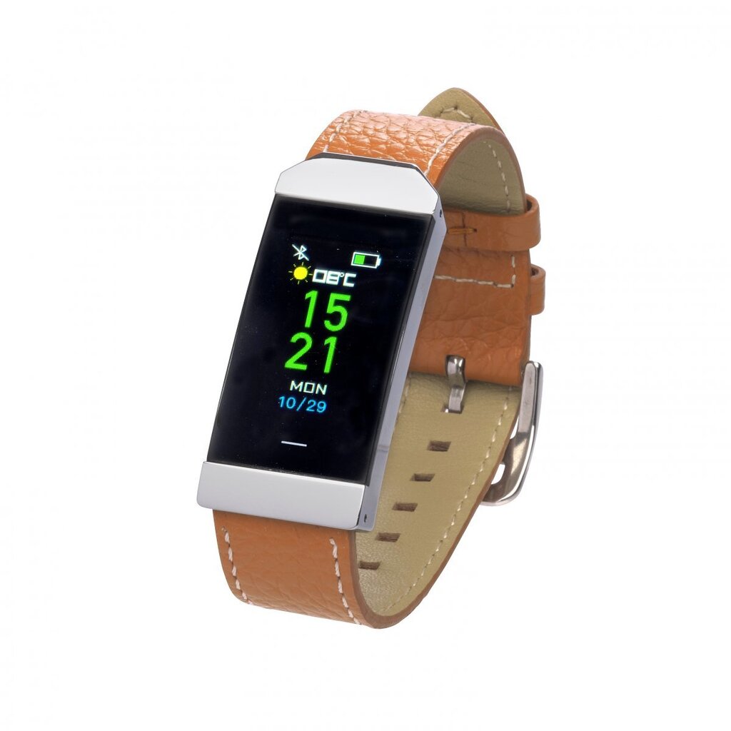 Denver BFH-250 Brown цена и информация | Išmaniosios apyrankės (fitness tracker) | pigu.lt