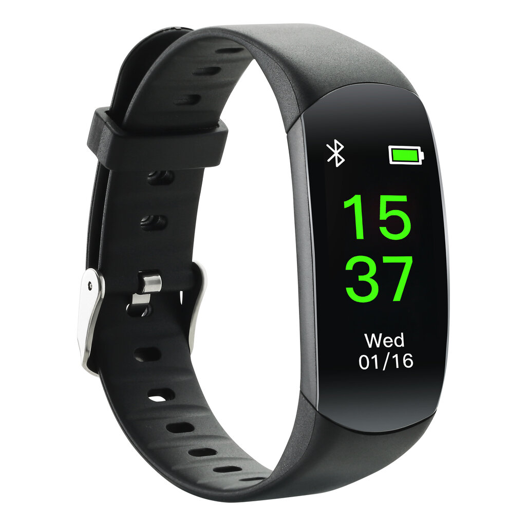 Canyon CNE-SB12BB, Black kaina ir informacija | Išmaniosios apyrankės (fitness tracker) | pigu.lt