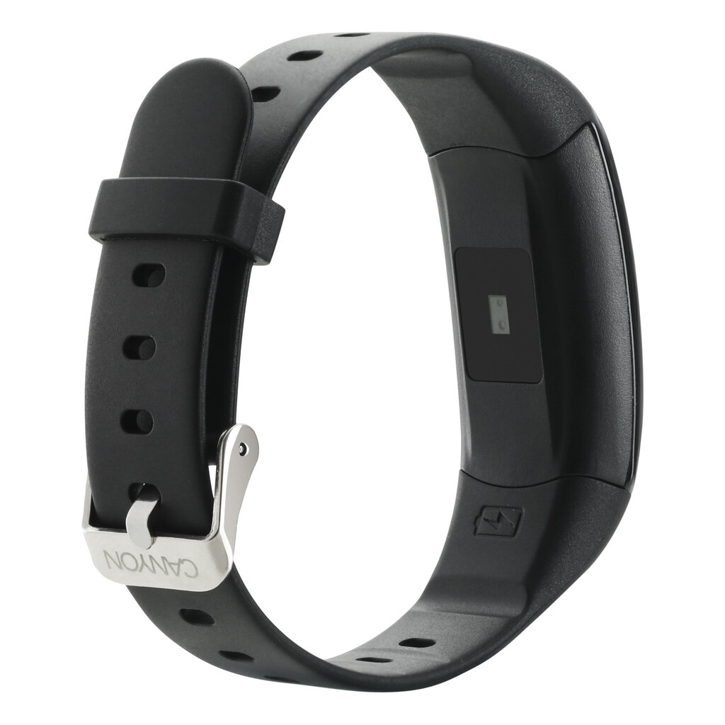 Canyon CNE-SB12BB Black kaina ir informacija | Išmaniosios apyrankės (fitness tracker) | pigu.lt