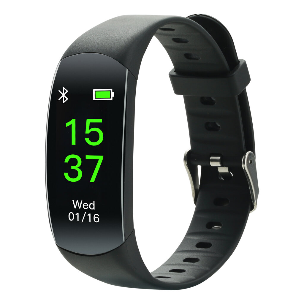 Canyon CNE-SB12BB, Black kaina ir informacija | Išmaniosios apyrankės (fitness tracker) | pigu.lt