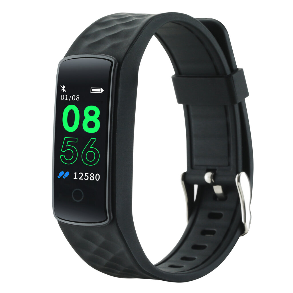 Canyon CNE-SB11BB, Black kaina ir informacija | Išmaniosios apyrankės (fitness tracker) | pigu.lt