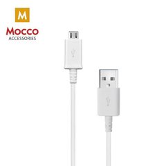 Mocco Универсальный 2.0 Micro USB Кабель данных 2м Белый цена и информация | Кабели для телефонов | pigu.lt