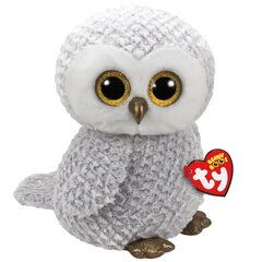 Pliušinis žaislas TY Beanie Boos Owlette, pilkas, 40 cm, 36840 kaina ir informacija | Minkšti (pliušiniai) žaislai | pigu.lt