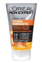 Drėkinamasis, energijos suteikiantis prausiklis vyrams L'Oréal Men Expert 100 ml kaina ir informacija | Veido prausikliai, valikliai | pigu.lt