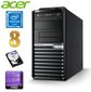 Acer Veriton M4620G MT G645 8GB 500GB DVD WIN10Pro kaina ir informacija | Stacionarūs kompiuteriai | pigu.lt