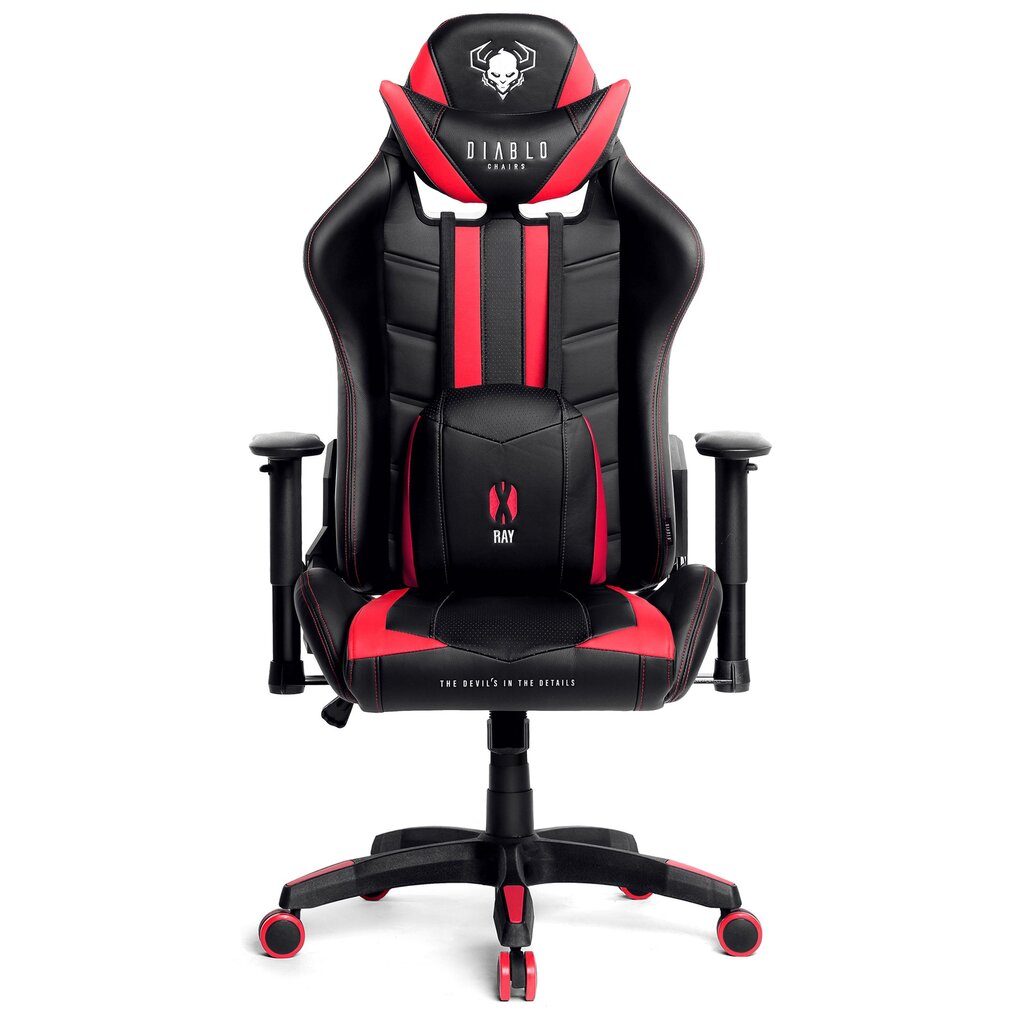 Žaidimų kėdė Diablo X-Ray 2.0 Karališka, juoda/raudona цена и информация | Biuro kėdės | pigu.lt