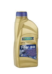 Трансмиссионное масло RAVENOL MTF-2 75W80 1Л цена и информация | Другие масла | pigu.lt