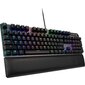 Žaidimų klaviatūra Asus TUF Gaming K7, Juoda kaina ir informacija | Klaviatūros | pigu.lt