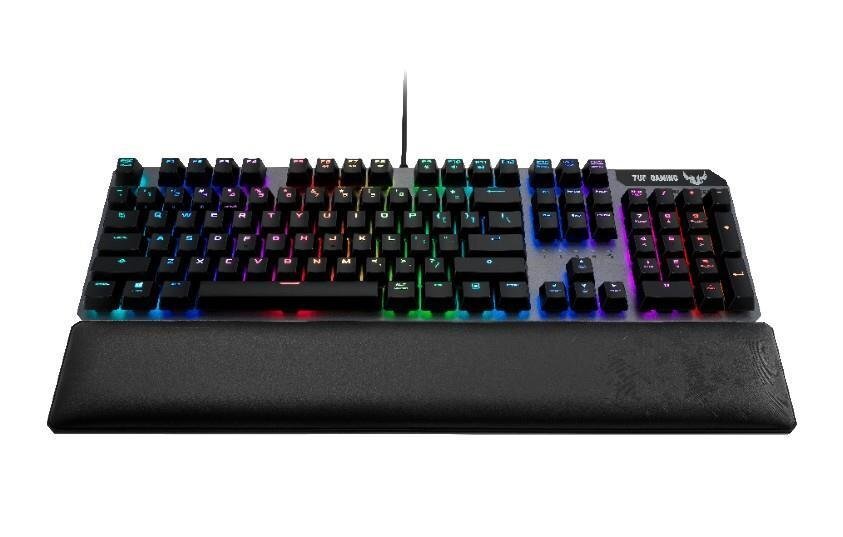 Žaidimų klaviatūra Asus TUF Gaming K7, Juoda kaina ir informacija | Klaviatūros | pigu.lt