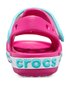 Crocs™ basutės Crocband Sandal, Candy Pink/Pool цена и информация | Basutės vaikams | pigu.lt