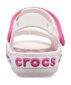 Crocs™ basutės Crocband Sandal, Barely Pink/Candy Pink цена и информация | Basutės vaikams | pigu.lt