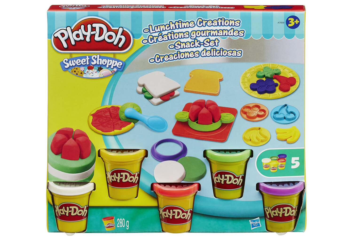 Plastilino rinkinys "Pasigamink pietus" Play-Doh цена и информация | Lavinamieji žaislai | pigu.lt
